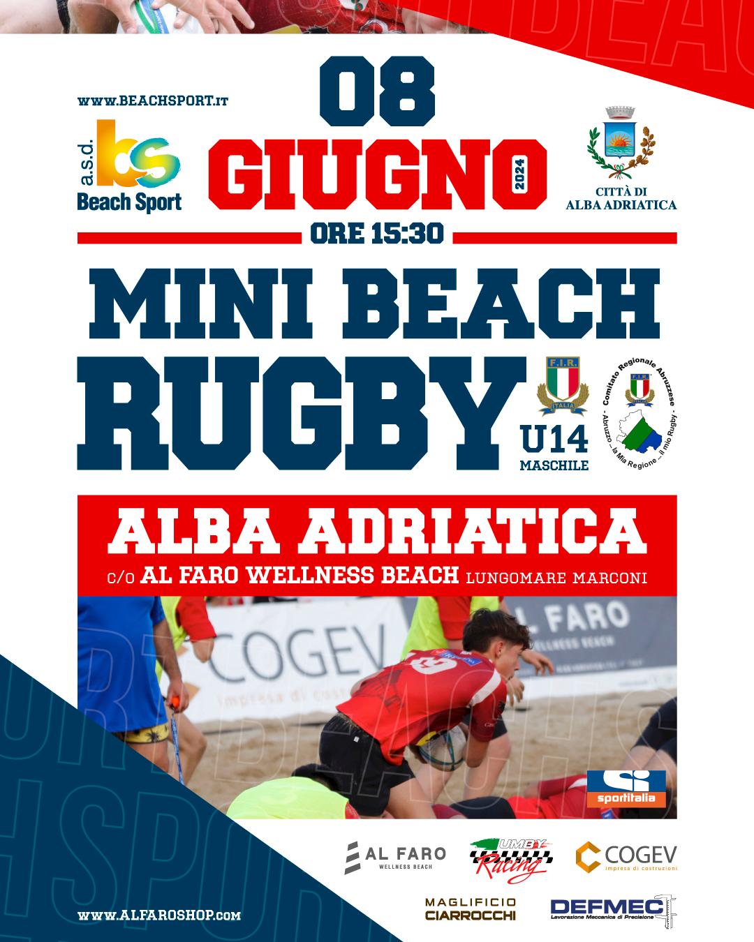 mini beach rugby U14 Alba Adriatica